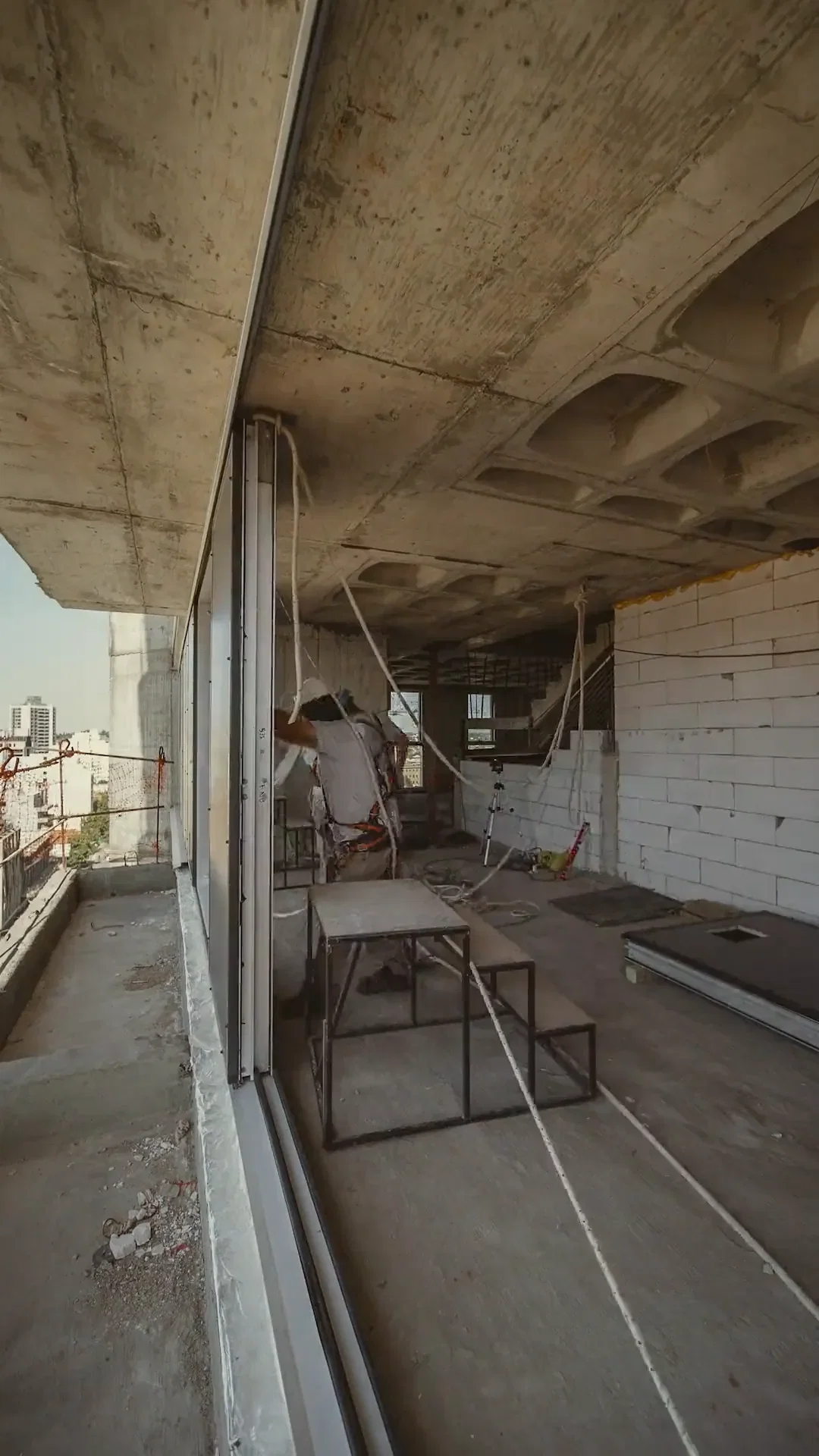 Timelapse del montaje de módulos Frame en obra